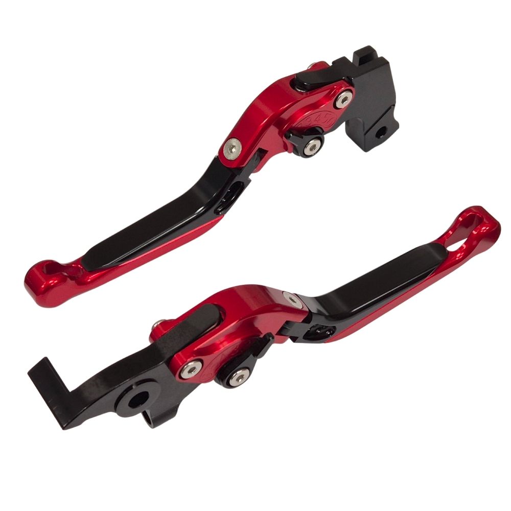 Aprilia RS457 RS-457 2024-2026 Clutch & Brake Levers Red / Black