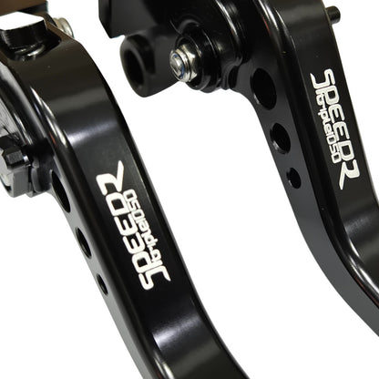 Short Black Clutch & Brake Levers - Triumph Speed Triple 1050 R / S 2016-2020