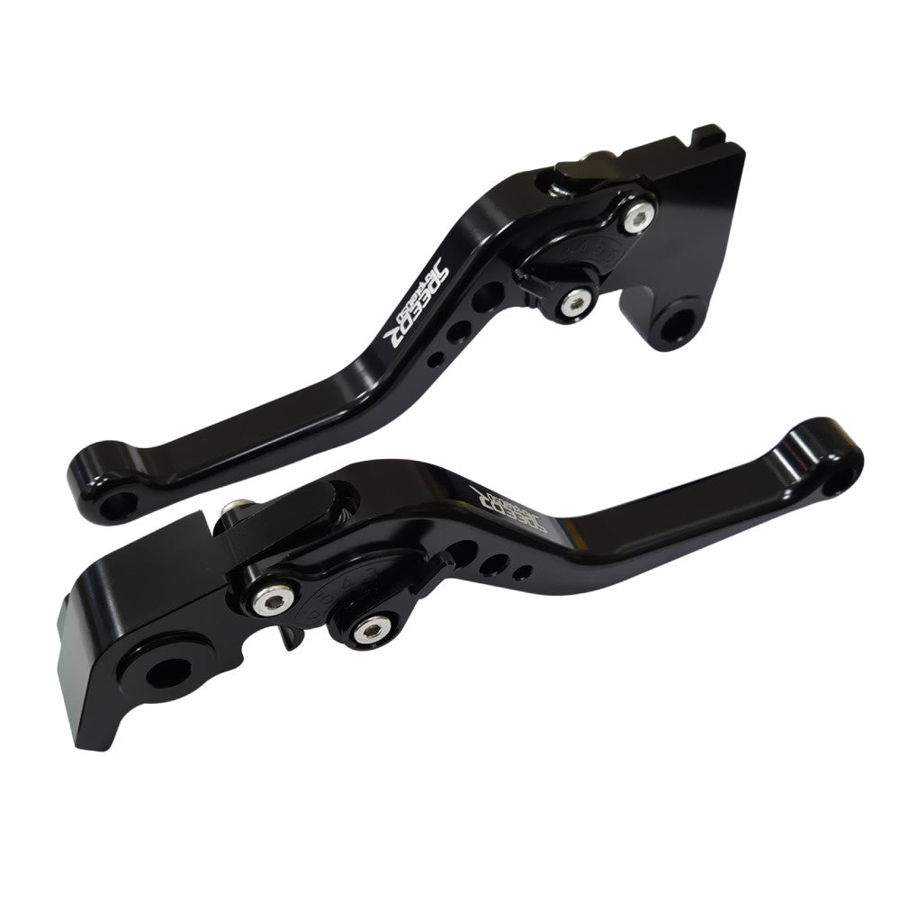 Short Black Clutch & Brake Levers - Triumph Speed Triple 1050 R / S 2016-2020