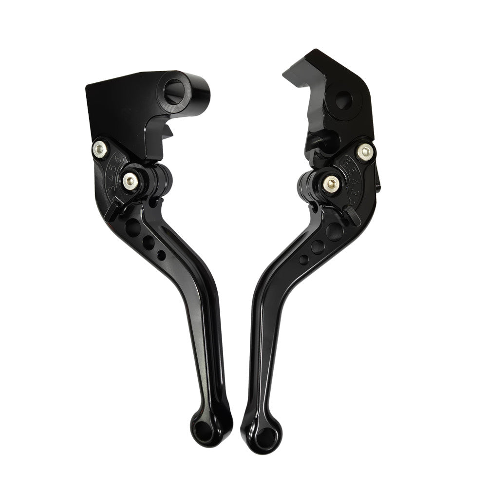 Short Black Clutch & Brake Levers - Triumph Speed Triple 1050 R / S 2016-2020