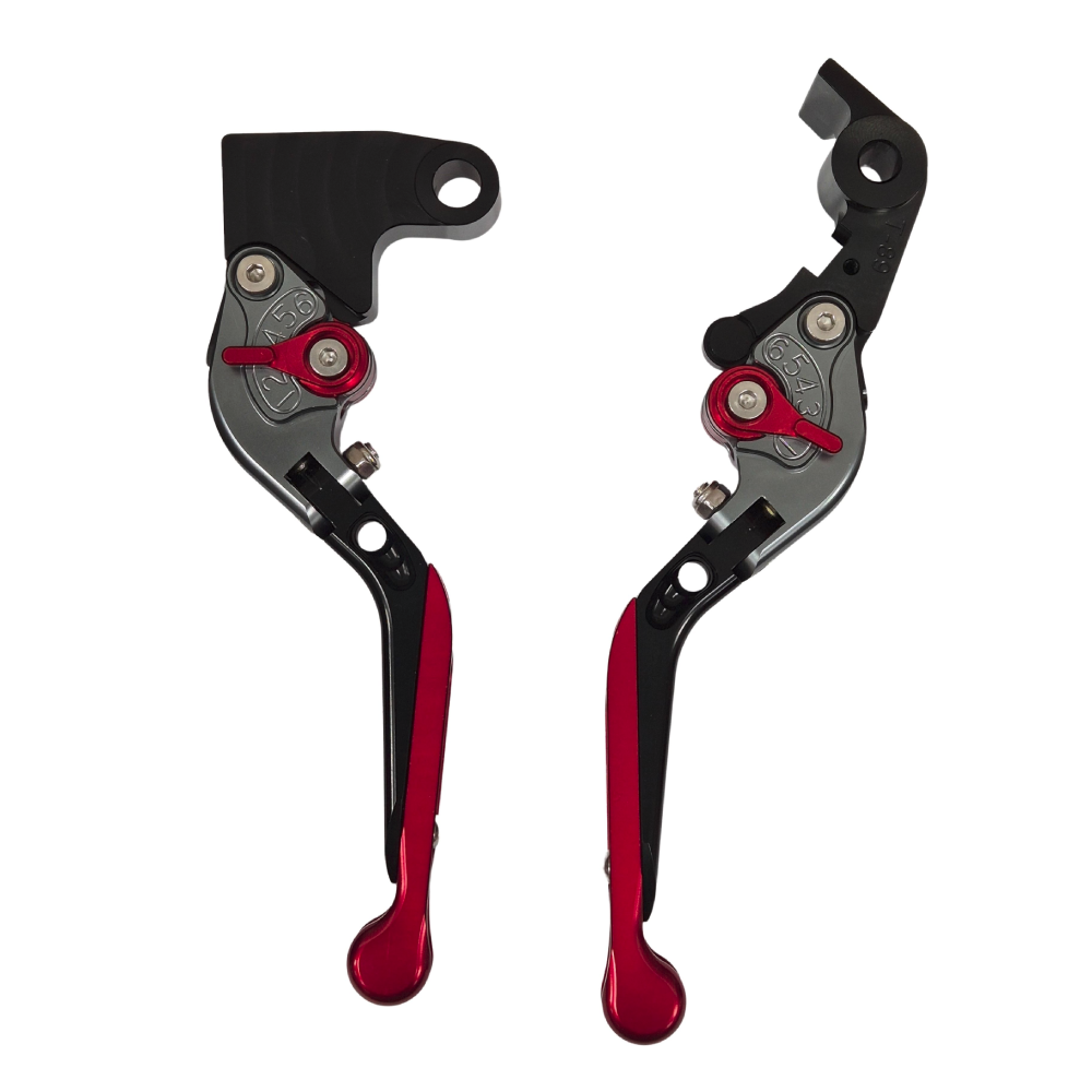 TRIUMPH SPEED TRIPLE 1200 RS 2021-2026 ADJUSTABLE EXTENDABLE BRAKE CLUTCH LEVERS