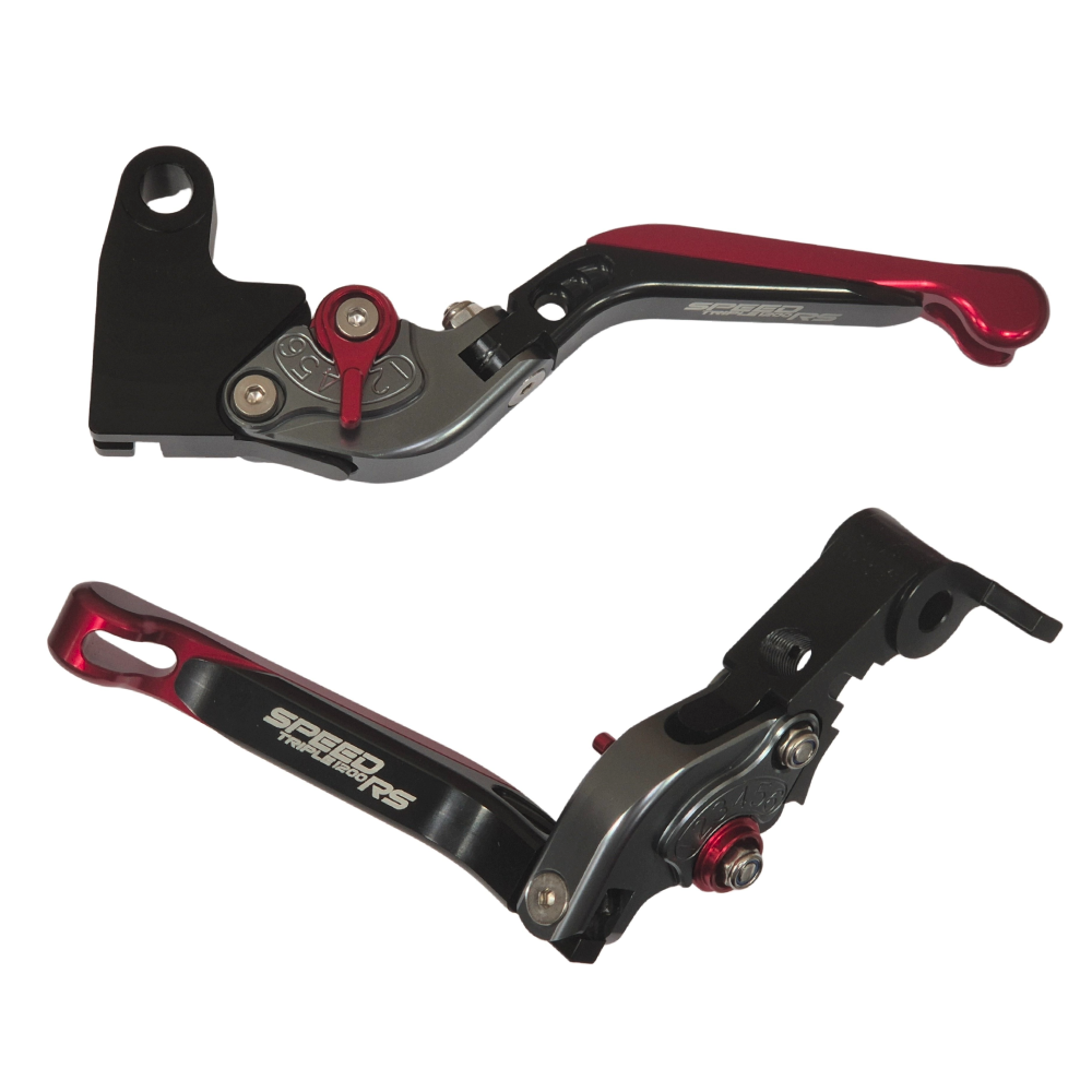 TRIUMPH SPEED TRIPLE 1200 RS 2021-2026 ADJUSTABLE EXTENDABLE BRAKE CLUTCH LEVERS