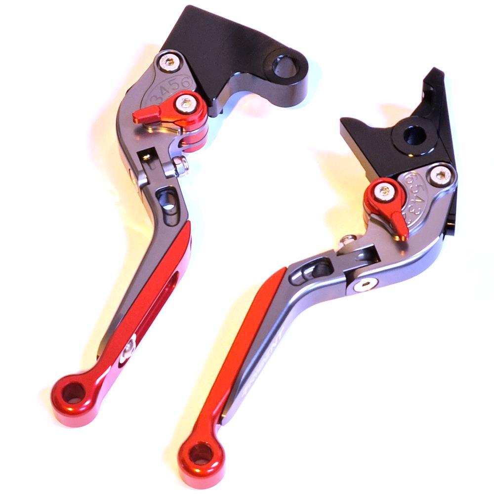 Triumph Trident 660 2021-2026 Titanium Adjustable Extendable Brake Clutch Levers