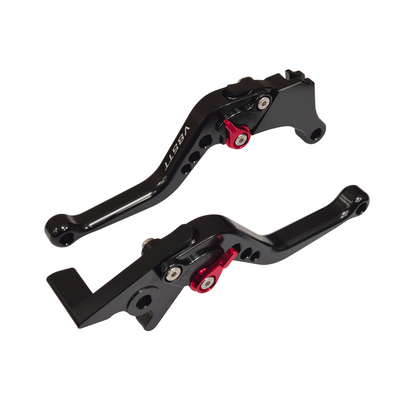Short Black Clutch & Brake Levers For Moto Guzzi V85TT 2019-2026