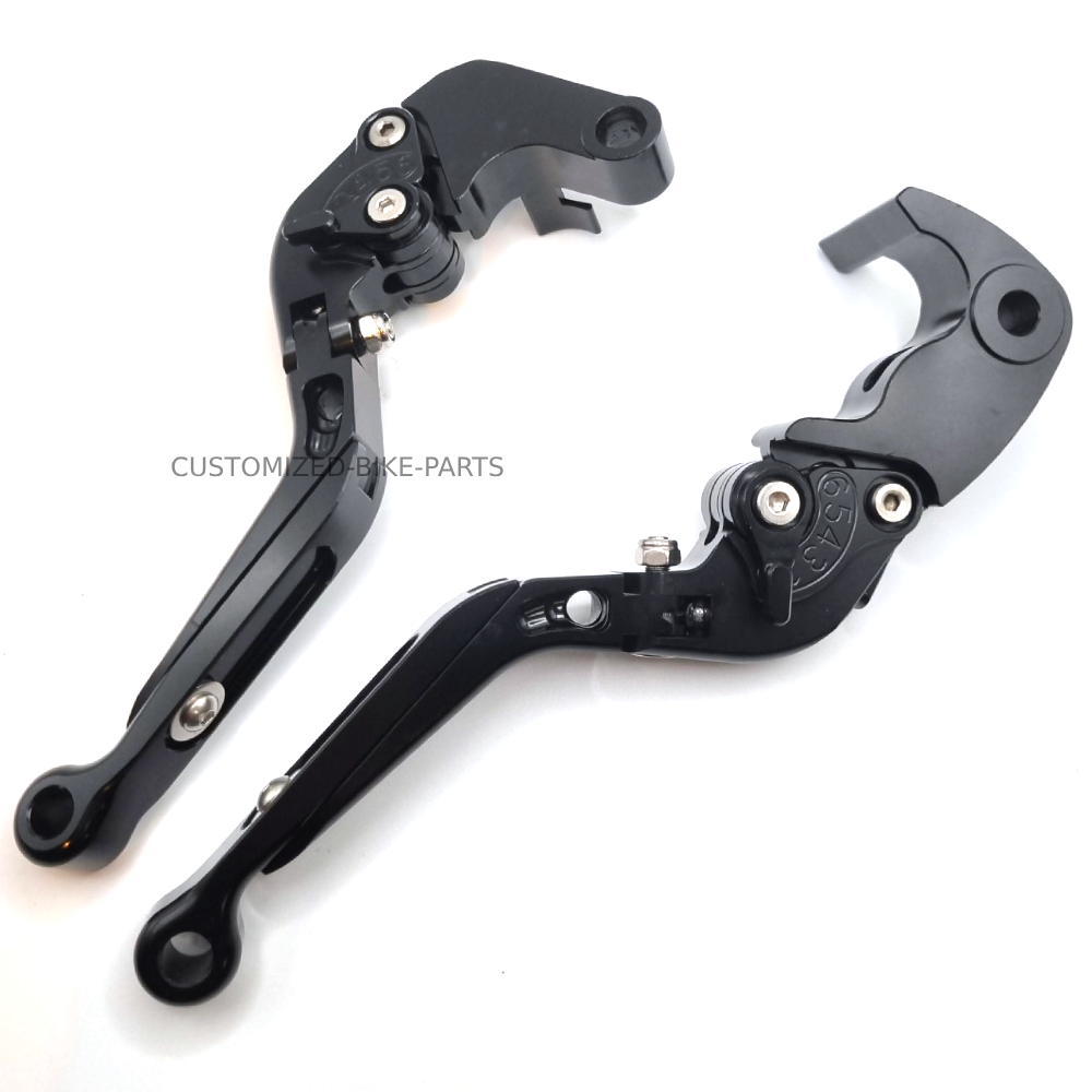 YAMAHA YZF-R7 2022-2026 Black/Black Adjustable Extendable Brake & Clutch Levers