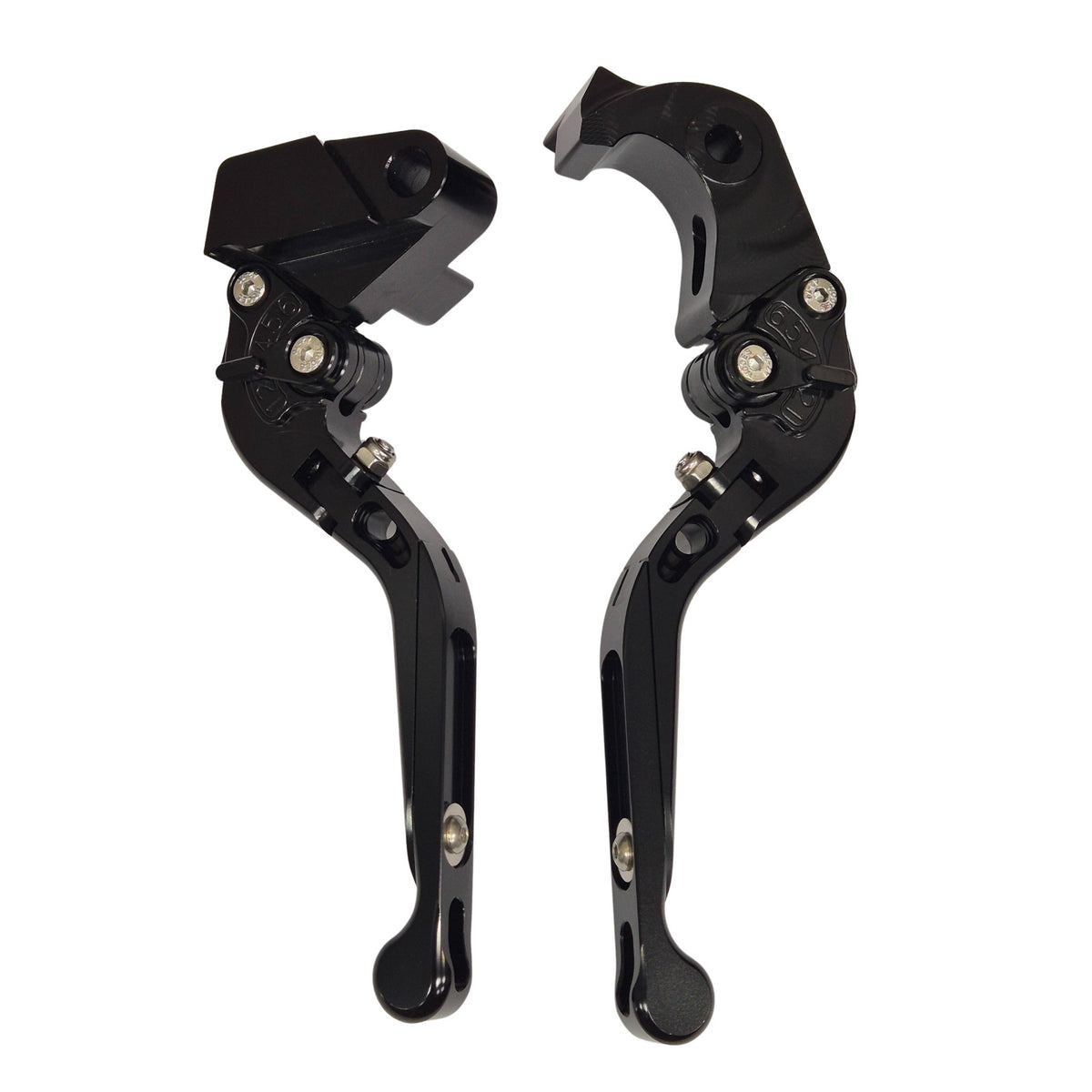 Black Adjustable Brake & Clutch Levers - Kawasaki Z900 RS Z900RS 2017-2025