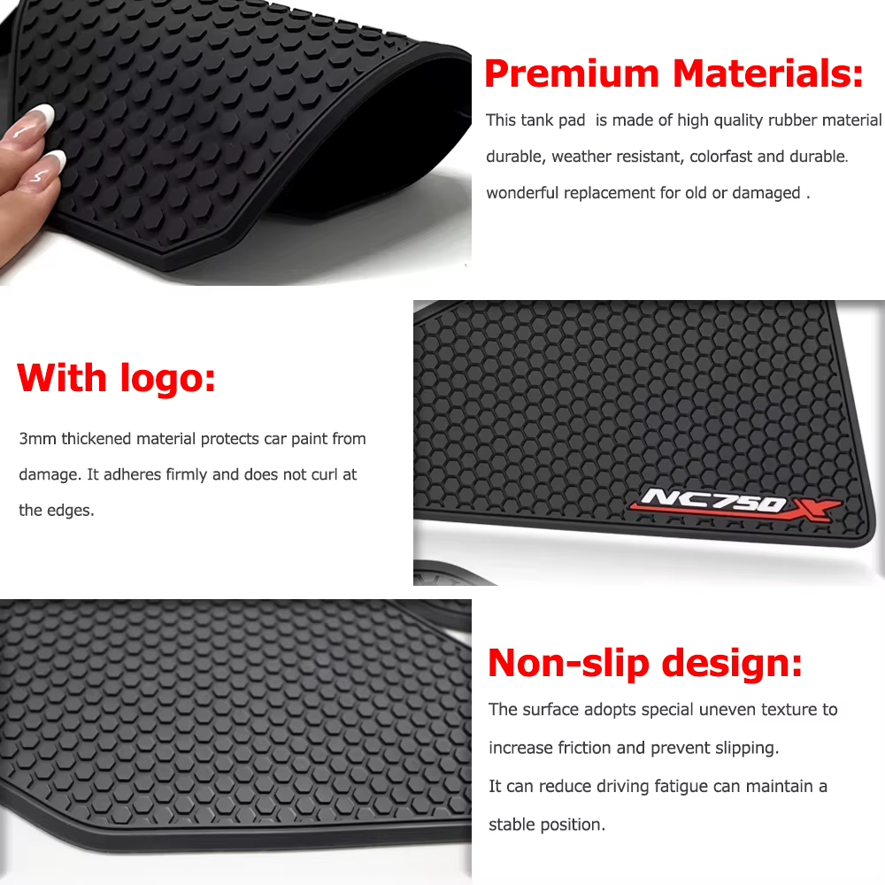Honda NC750X 2025-2027 Traction Tank Pad Grip Protectors