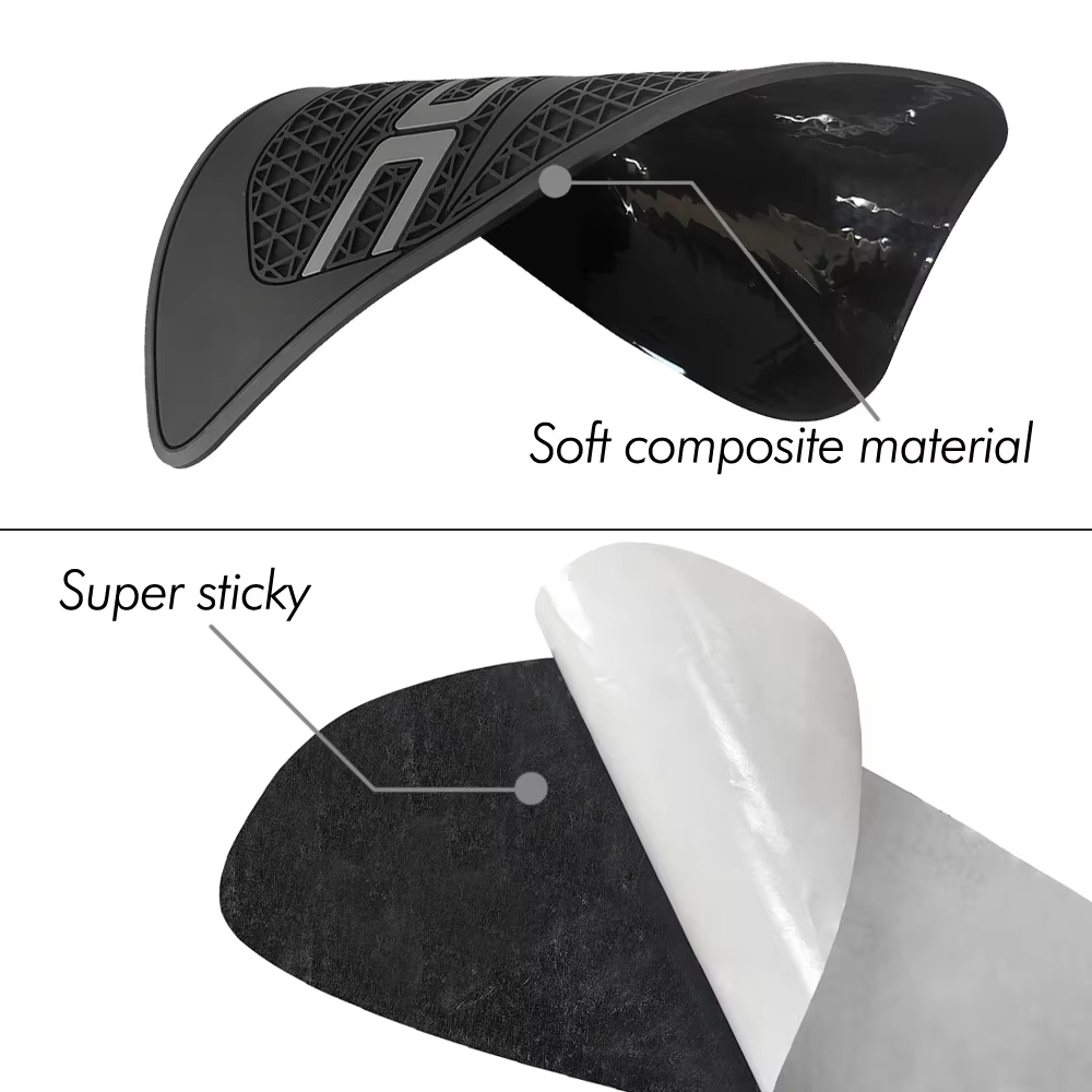 Kawasaki Ninja 650 2017-2026 Traction Tank Pad Grip Protectors