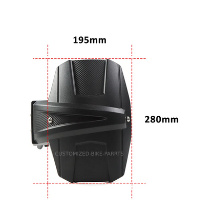 Motorcycle Fender Rear Hugger Splash Guard - Honda Forza 750 2021-2026