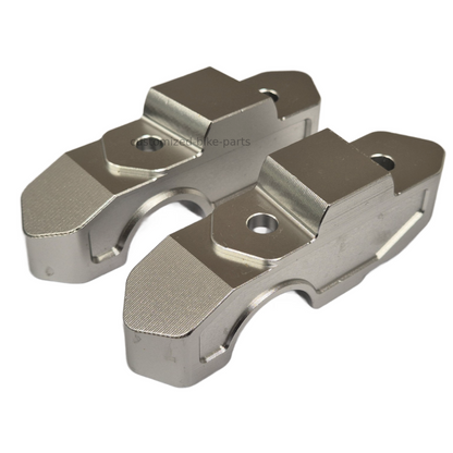 Silver Handlebar Mount Risers Clamp - BMW R1300GS 2023-2026