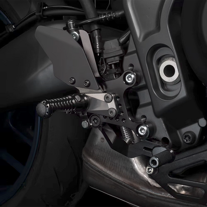 Yamaha MT-09 / SP 2024-2026 Rearsets Foot Pegs Pedal Heel Guard