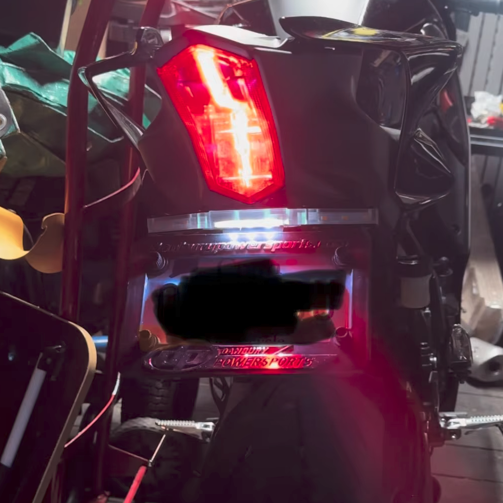 Plug & Play Tail Tidy License Plate Fender For Yamaha MT-07 2014-2024