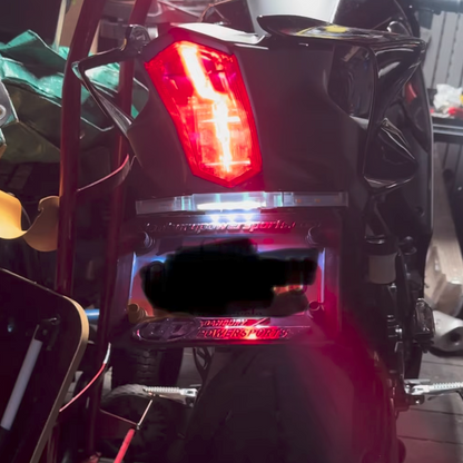 Plug & Play Tail Tidy License Plate Fender For Yamaha MT-07 2014-2024