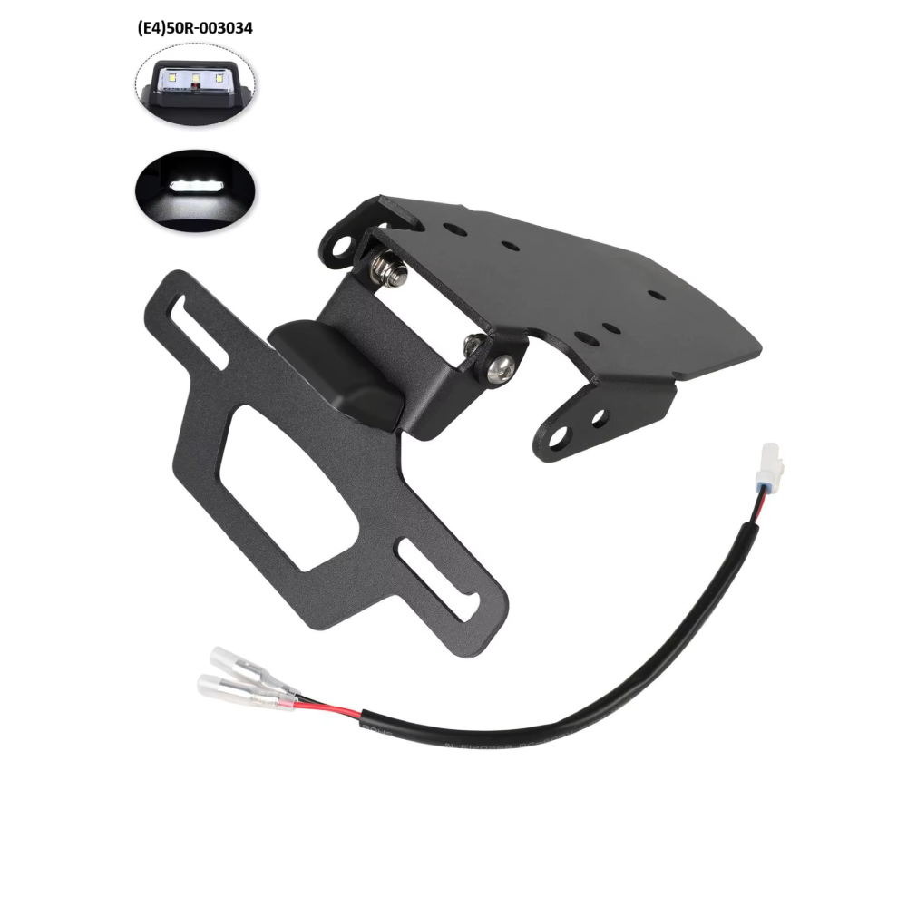 Foldable Tail Tidy Plate Holder - Triumph Tiger Sport 660 / 800 2022-2026