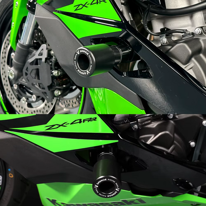 Engine Sliders Crash Protection Pads Frame - Kawasaki Ninja ZX4R ZX4RR 2023-2027