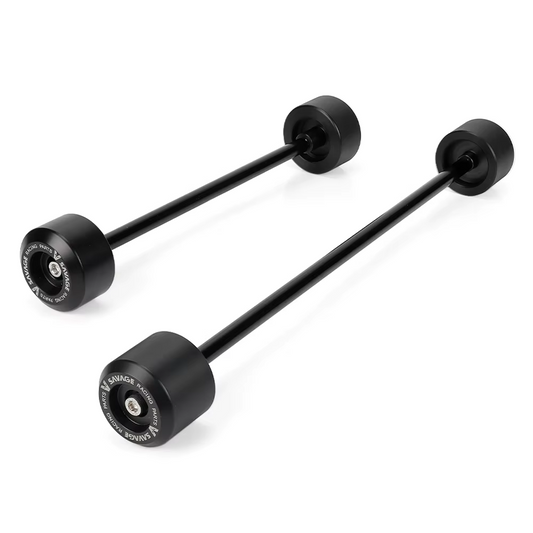 Front & Rear Set Axle Crash Bobbin Sliders For Kawasaki Z900 Z900RS SE 2017-2027
