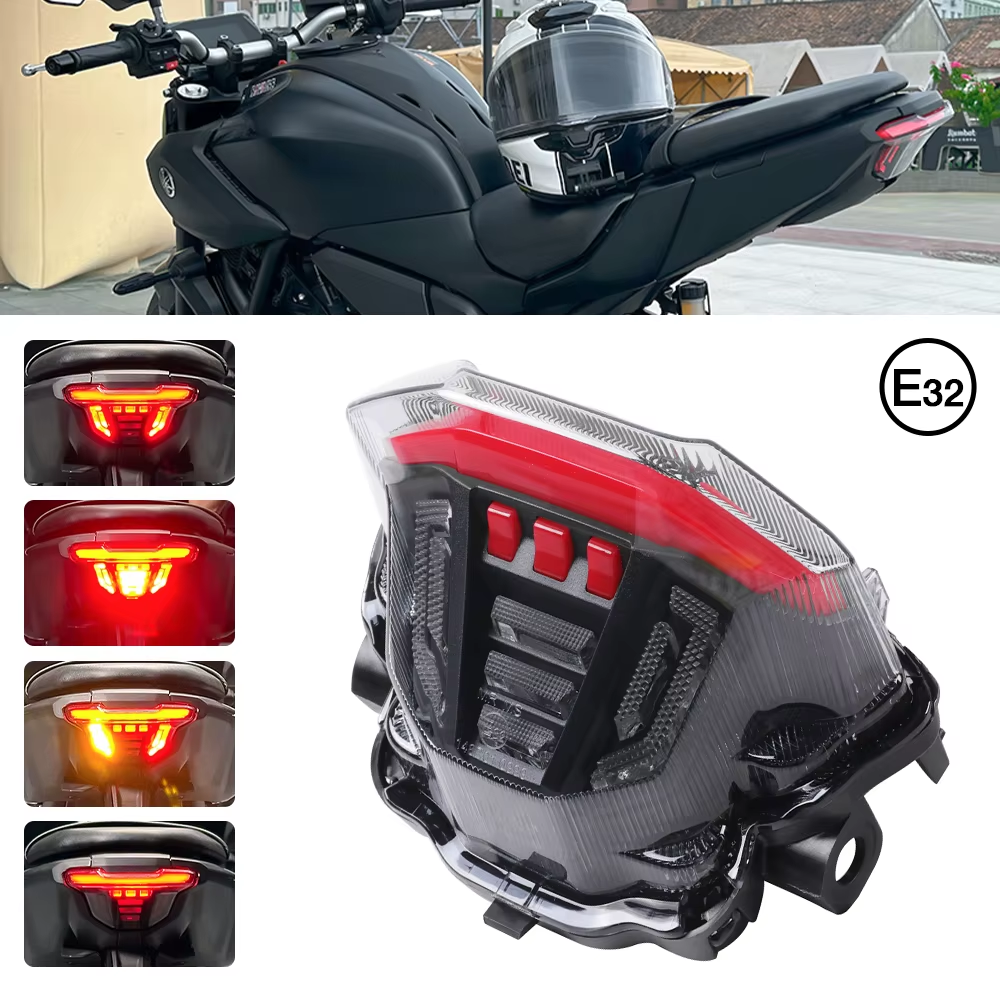 Integrated Indicators Tail Light For Yamaha Yamaha MT-07 /Y-AMT 2025-2027