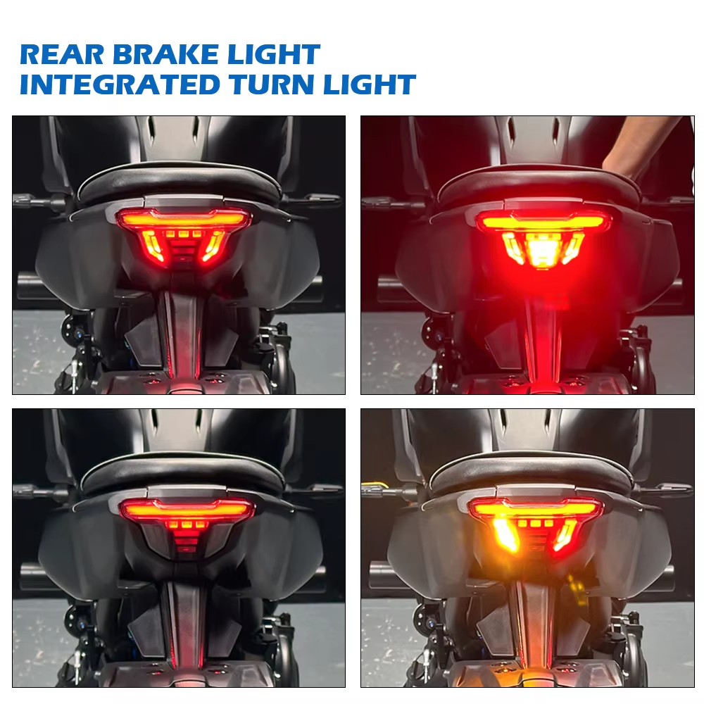 Integrated Indicators Tail Light For Yamaha Yamaha MT-07 /Y-AMT 2025-2027