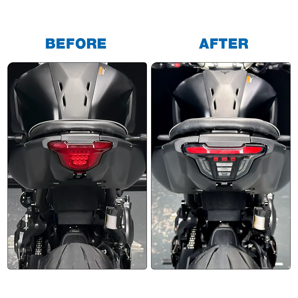 Integrated Indicators Tail Light For Yamaha Yamaha MT-07 /Y-AMT 2025-2027