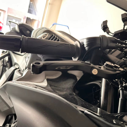 YAMAHA YZF-R7 2022-2026 Black/Black Adjustable Extendable Brake & Clutch Levers