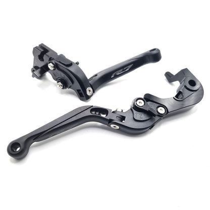 YAMAHA YZF-R7 2022-2026 Black/Black Adjustable Extendable Brake & Clutch Levers
