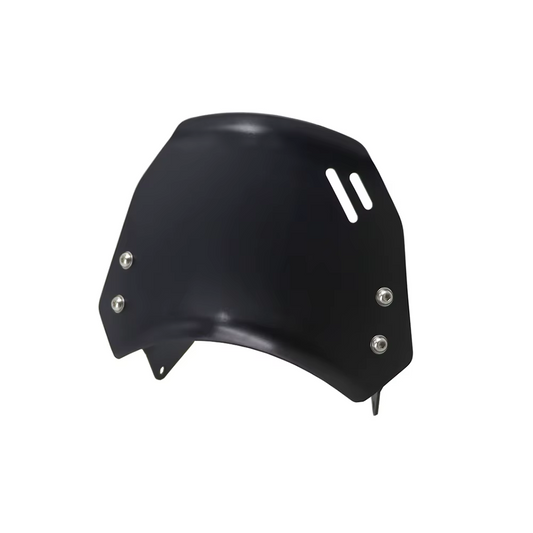 Windscreen Windshield Black For Triumph Scrambler 400 X 2024-2027