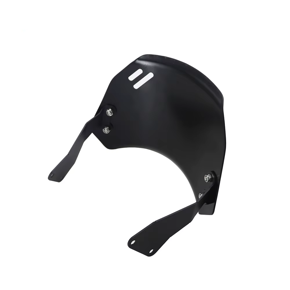Windscreen Windshield Black For Triumph Scrambler 400 X 2024-2027