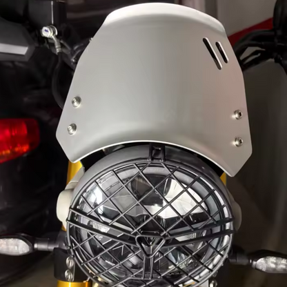 Windscreen Windshield Silver For Triumph Scrambler 400 X 2024-2027