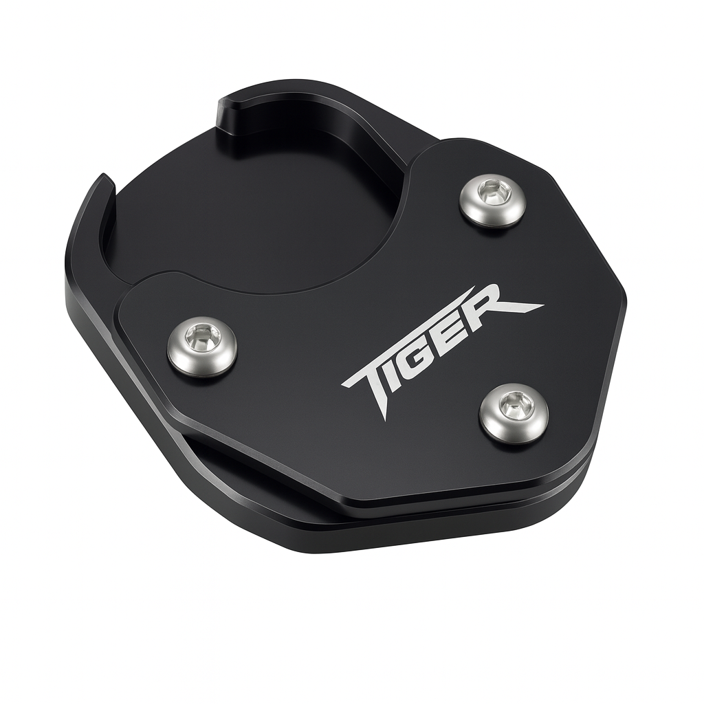 Black Side Stand Kickstand Shoe - Triumph Tiger Sport 800 2025-2026