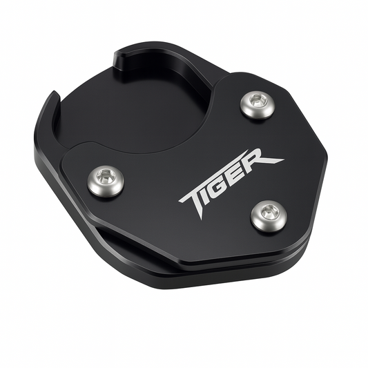 Black Side Stand Kickstand Shoe - Triumph Tiger Sport 800 2025-2026