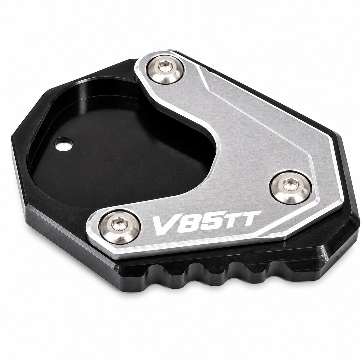 CNC Side Stand Kickstand Shoe Extender - Moto Guzzi V85TT 2020-2027