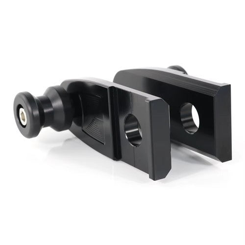 Off-Set Black Rear Paddock Stand Bobbins Honda CB500 Hornet / NX500 2024-2026