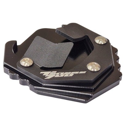 Black Side Stand Kickstand Shoe Extender - Yamaha Tenere 700 2019-2026