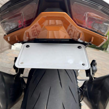 Plug & Play Foldable Tail Tidy Plate Holder - Suzuki GSX1300R Hayabusa 2022-2027