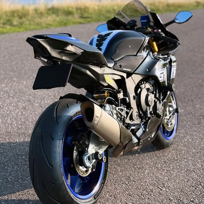 Plug & Play Foldable Tail Tidy License Plate Holder - YZF-R1 / R1M 2015-2026