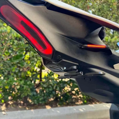 Plug & Play Foldable Tail Tidy License Plate Holder - YZF-R1 / R1M 2015-2026