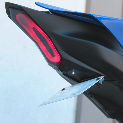 Plug & Play Foldable Tail Tidy License Plate Holder - YZF-R7 2021-2025