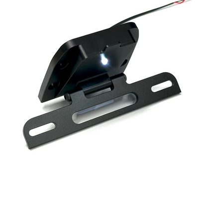 Plug & Play Foldable Tail Tidy License Plate Holder - YZF-R7 2021-2025
