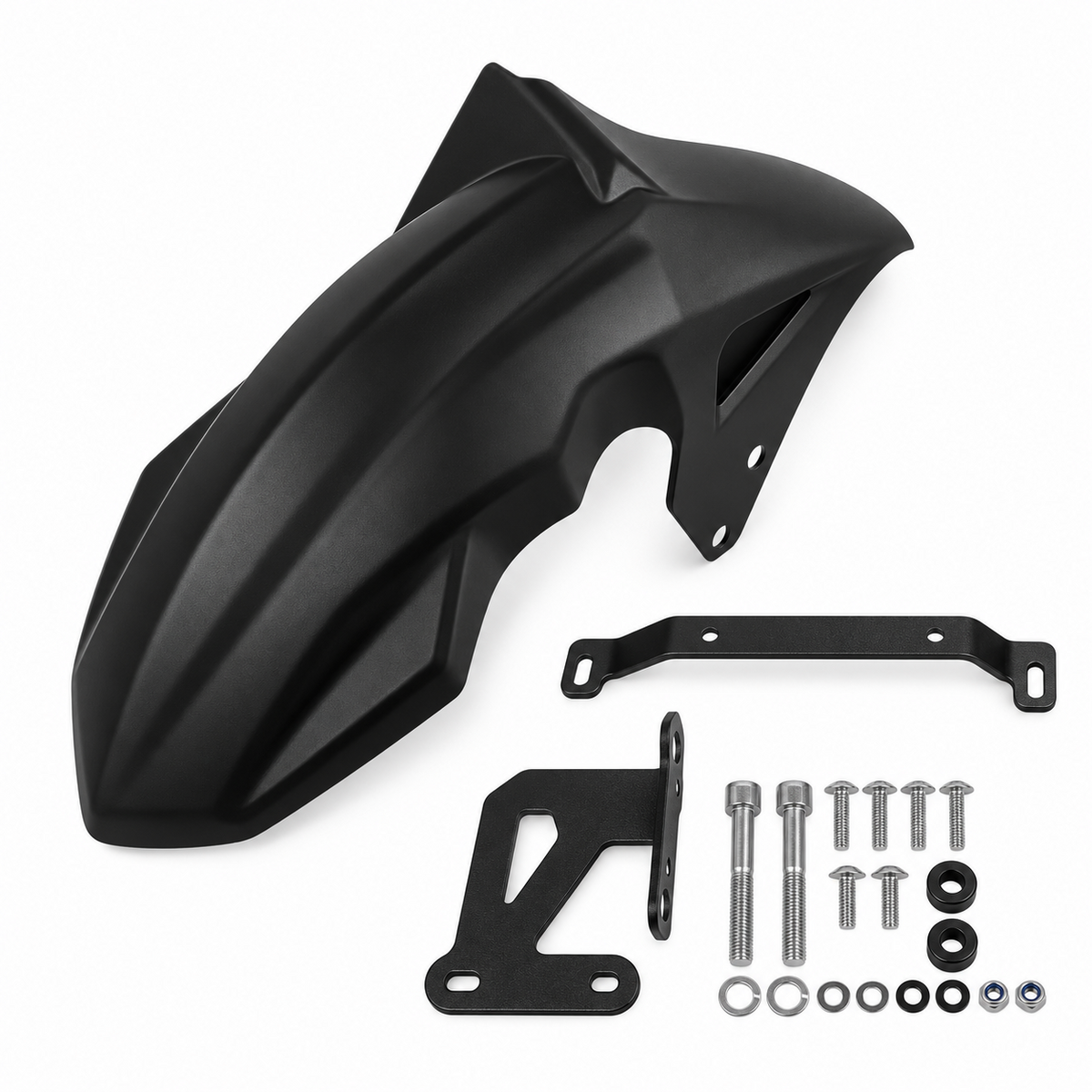 Motorcycle Black Rear Mudguard Splash Cover - Moto Guzzi V85 TT V85TT 2019-2027