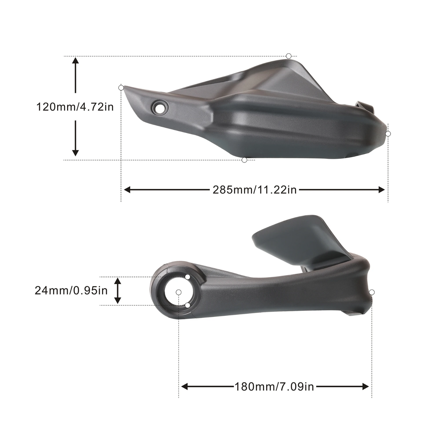 Full Set Handguard Shield Hand Guard Protector BMW R1300GS 2023-2026