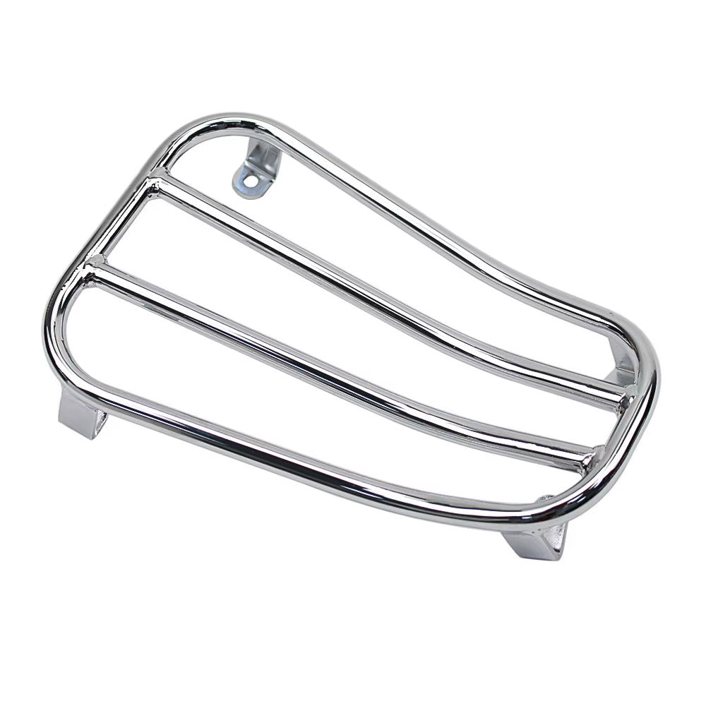 Vespa GTS Carrier Floor Runner GTV GT GTL Luggage Rack 125 200 250 300 - Chrome
