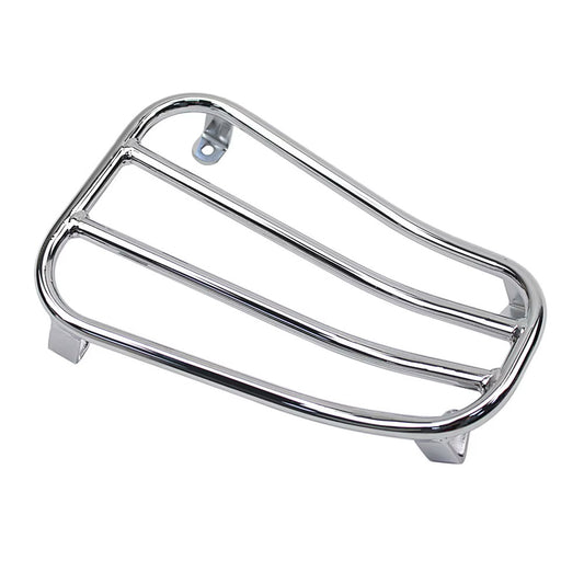 Vespa GTS Carrier Floor Runner GTV GT GTL Luggage Rack 125 200 250 300 - Chrome
