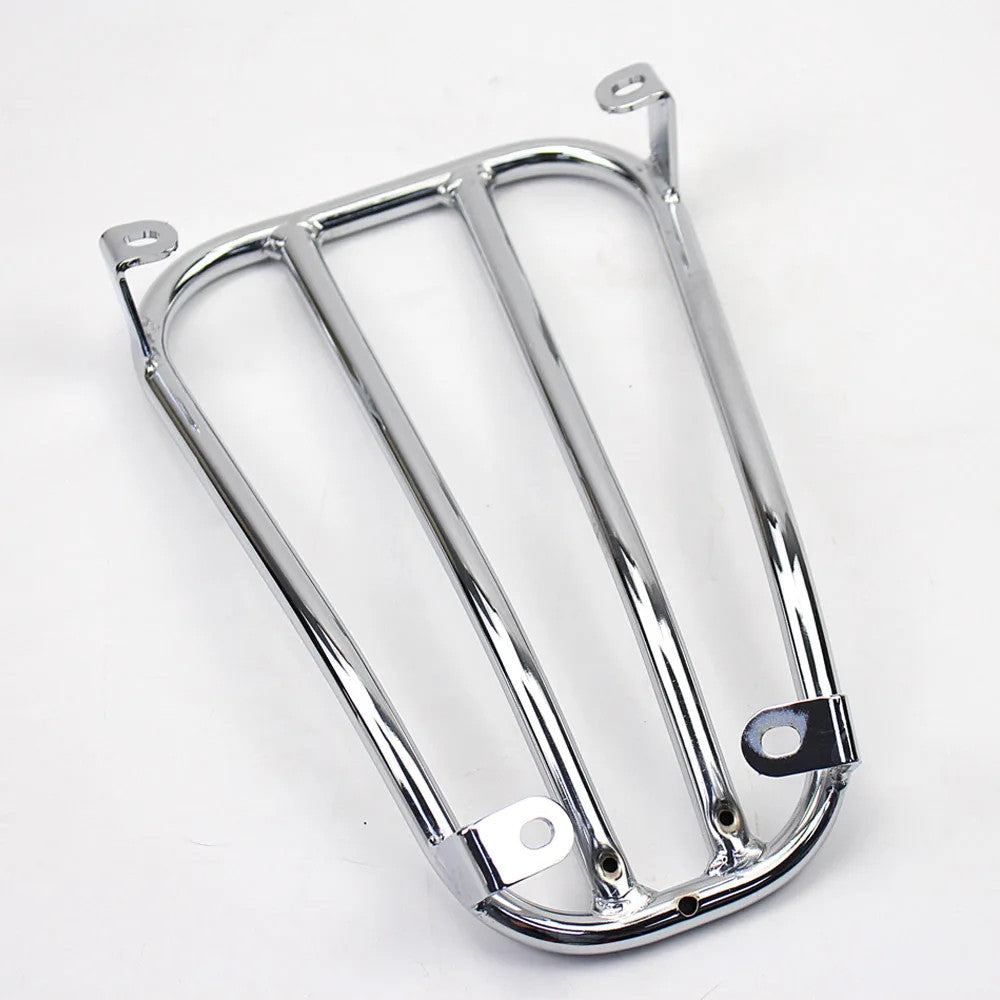 Vespa GTS Carrier Floor Runner GTV GT GTL Luggage Rack 125 200 250 300 - Chrome
