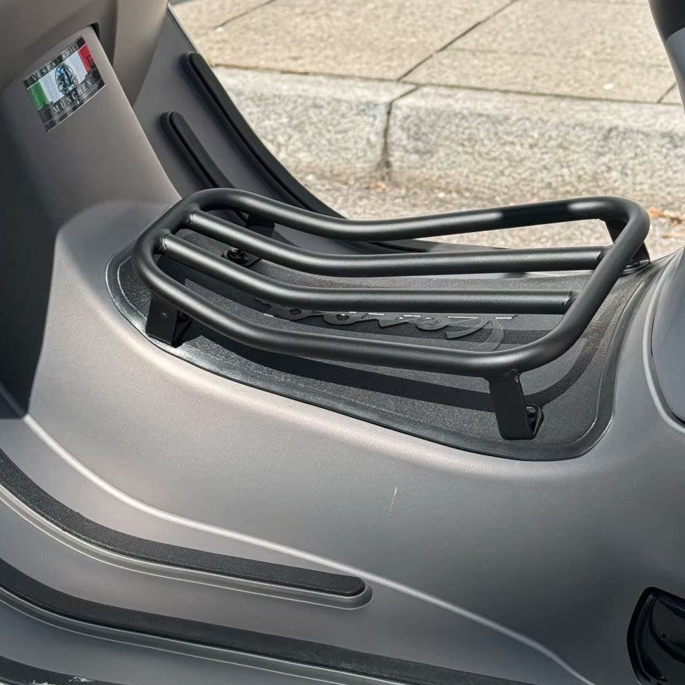 Vespa GTS Carrier Floor Runner GTV GT GTL Luggage Rack 125 200 250 300 - Chrome