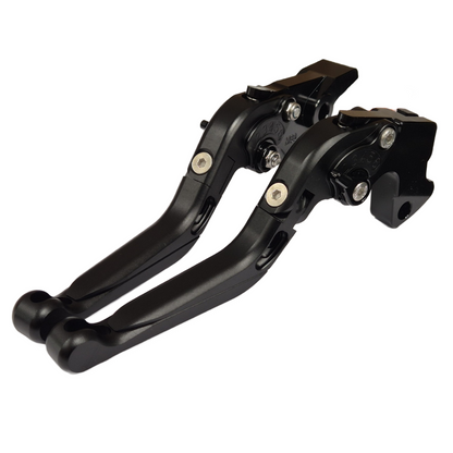 Black Adjustable Folding Brake & Clutch Levers Set KTM Duke 125 / 390 2024-2026