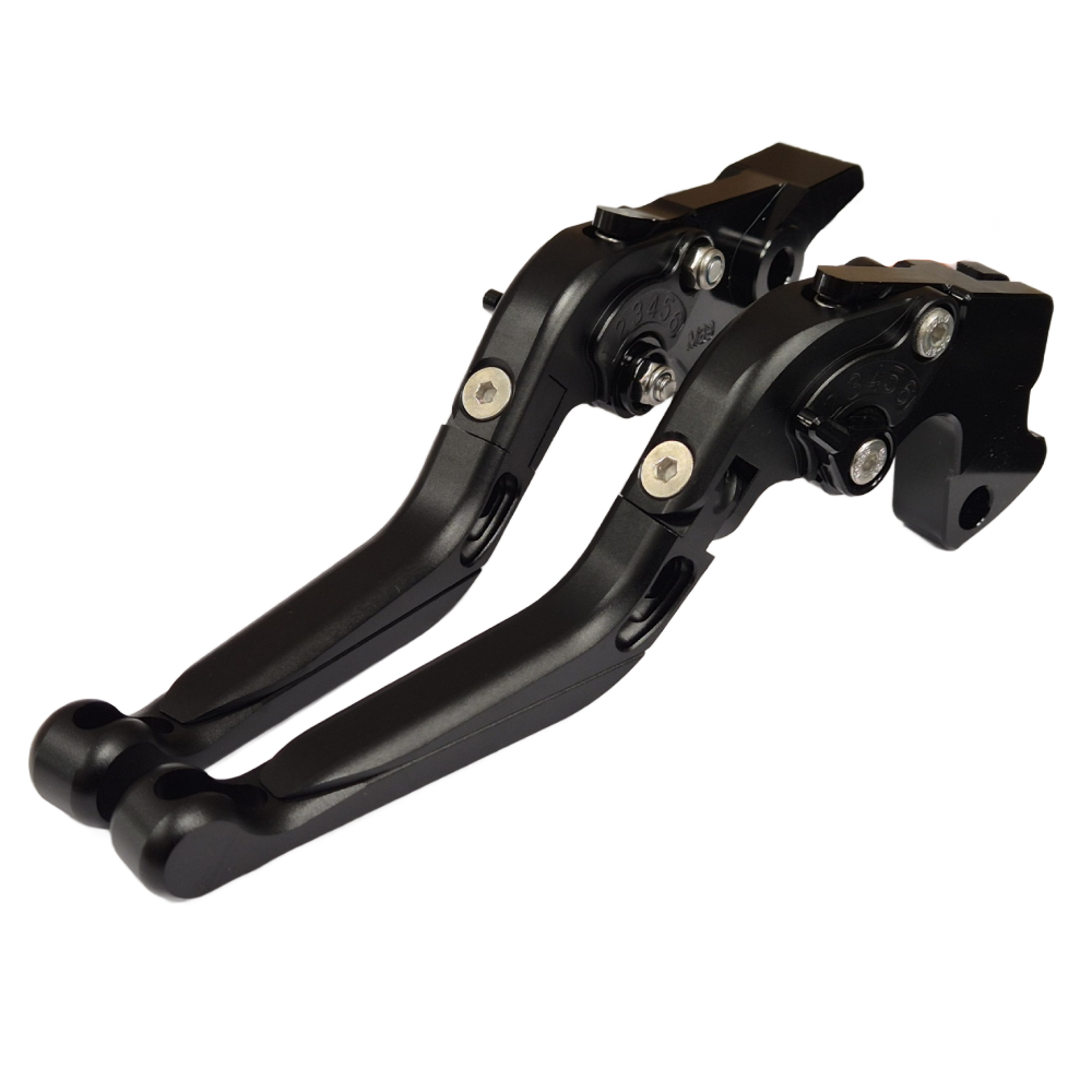 Black Folding Brake & Clutch Levers Set KTM 390 Enduro R / SMC R 2025-2026