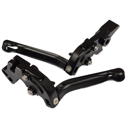 Black Folding Brake & Clutch Levers Set KTM 390 Enduro R / SMC R 2025-2026