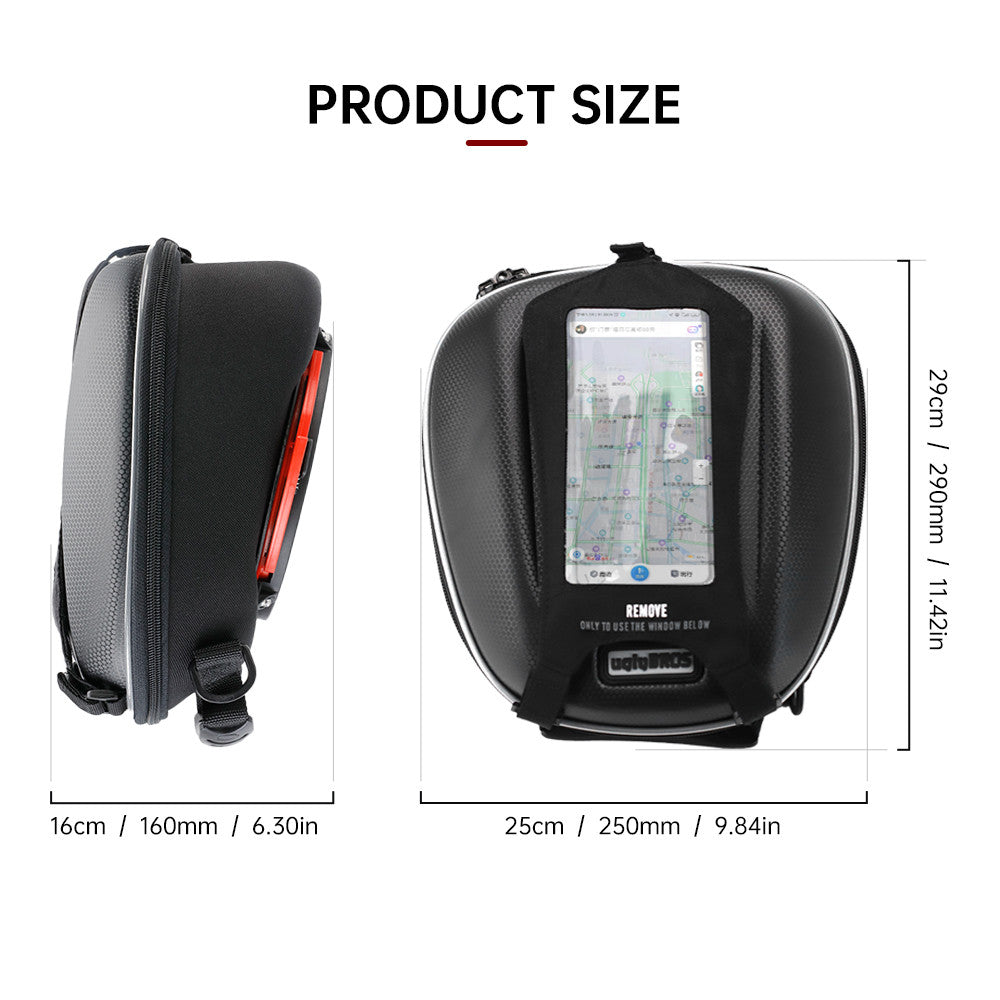 Motorcycle Tank Bag & Tank Lock Set - Honda XL750 Transalp 2023-2026