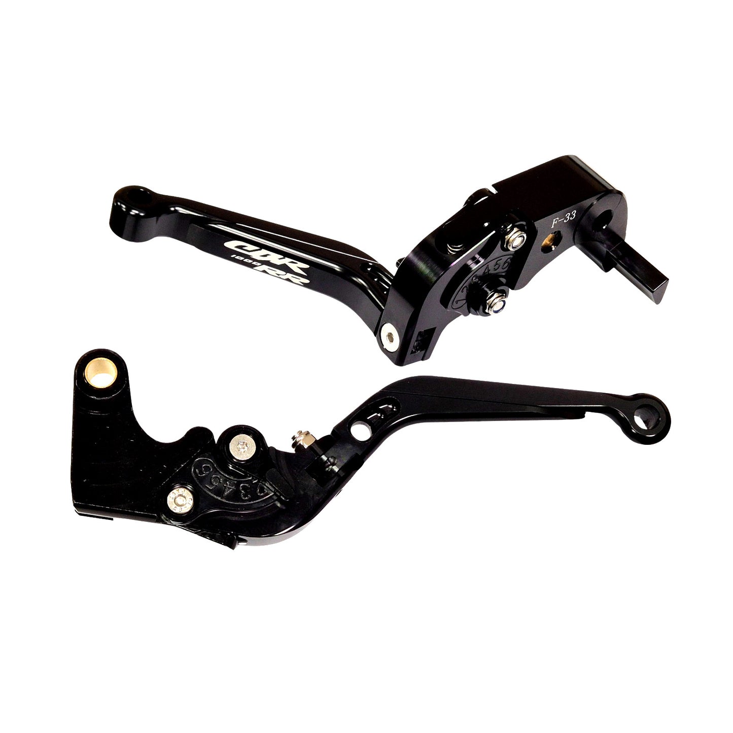 Black Brake & Clutch Levers - Honda CBR1000RR / Fireblade / SP 2008-2023