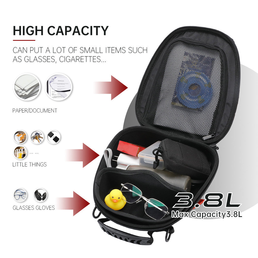 Motorcycle Tank Bag & Tank Lock Set - Honda XL750 Transalp 2023-2026